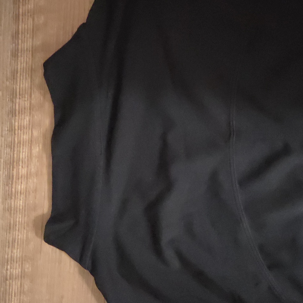 Black Lululemon Long Sleeve Crop Top - Picture 3 of 4